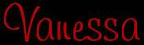 Vanessa name tag